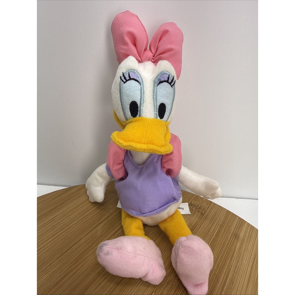 Disney Daisy Duck Plush Mini Bean Bag Stuffed Animal 5"